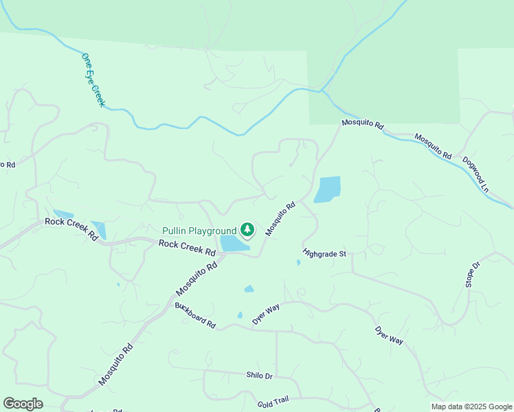 map of restaurants, bars, coffee shops, grocery stores, and more near 2848 Swansboro Road in Placerville