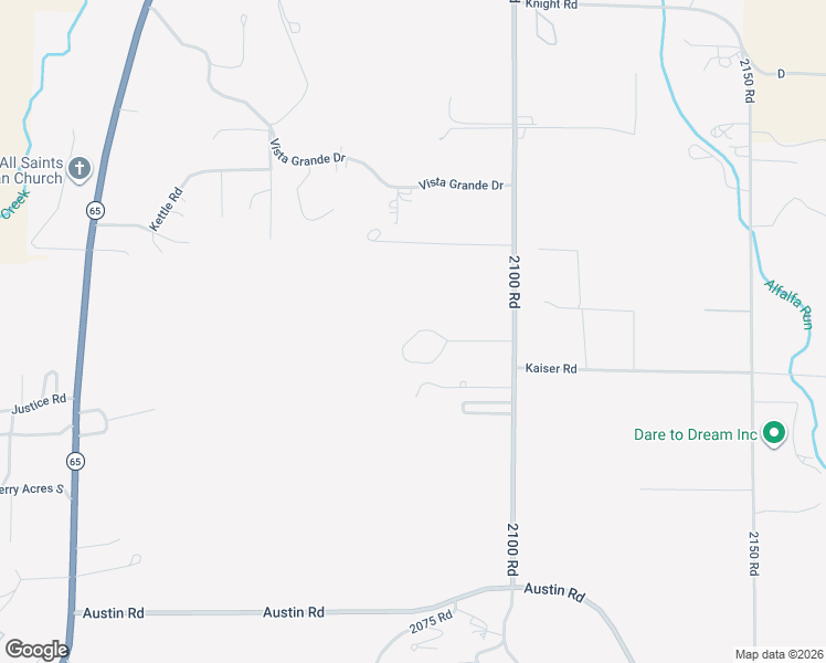 map of restaurants, bars, coffee shops, grocery stores, and more near 10053 2100 Road in Orchard City