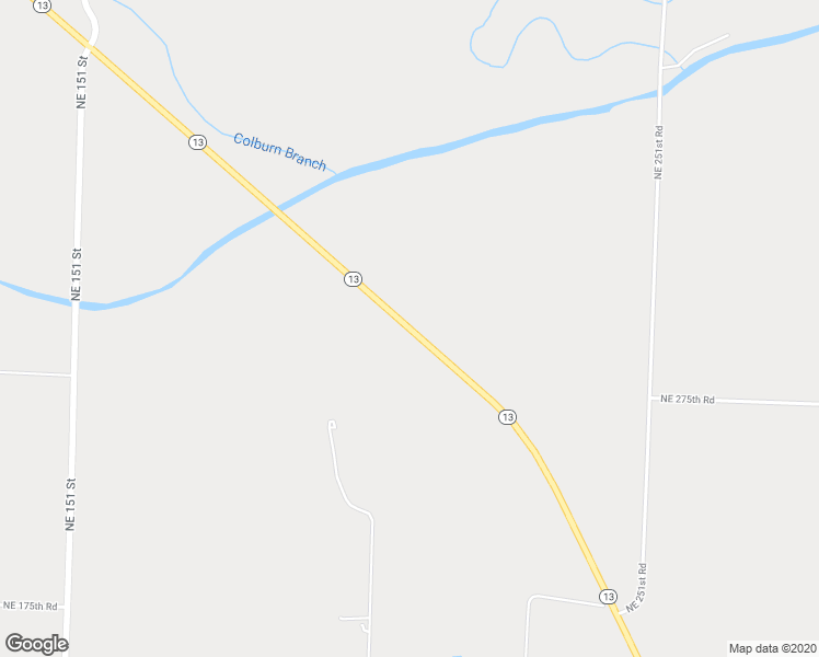 map of restaurants, bars, coffee shops, grocery stores, and more near Missouri 13 in Warrensburg