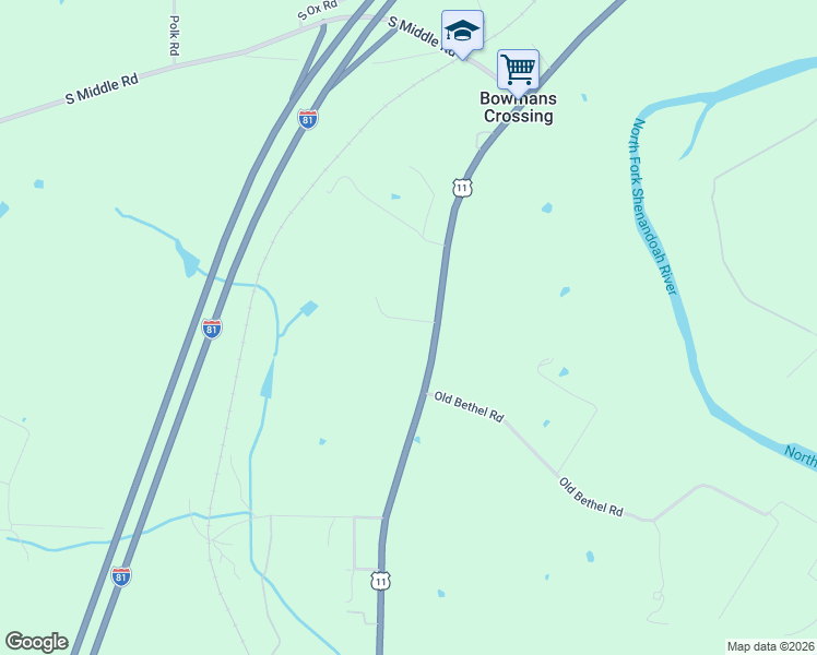 map of restaurants, bars, coffee shops, grocery stores, and more near 57 Lindsay Lane in Edinburg