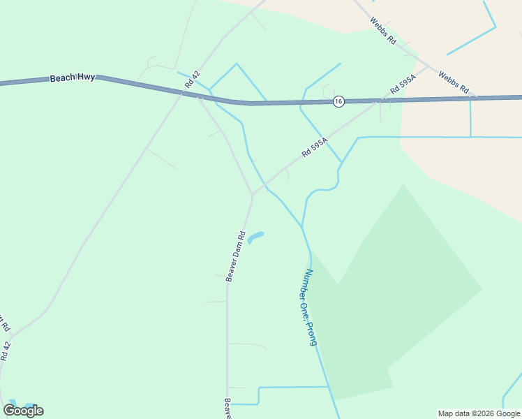 map of restaurants, bars, coffee shops, grocery stores, and more near 13453 Road 595 in Ellendale