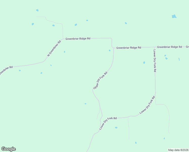 map of restaurants, bars, coffee shops, grocery stores, and more near 7877 Upper Dry Fork Road in Madison
