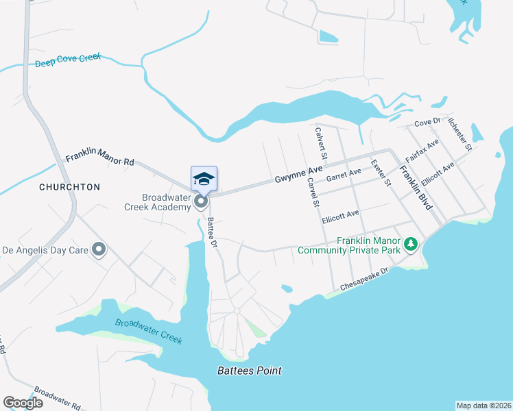 map of restaurants, bars, coffee shops, grocery stores, and more near in Anne Arundel County