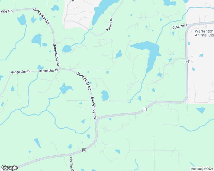 map of restaurants, bars, coffee shops, grocery stores, and more near 27220 Sunnyside Road in Warrenton