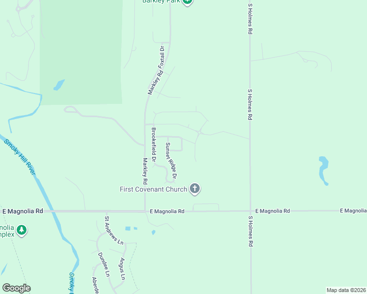 map of restaurants, bars, coffee shops, grocery stores, and more near 2536 Dunwood Drive in Salina