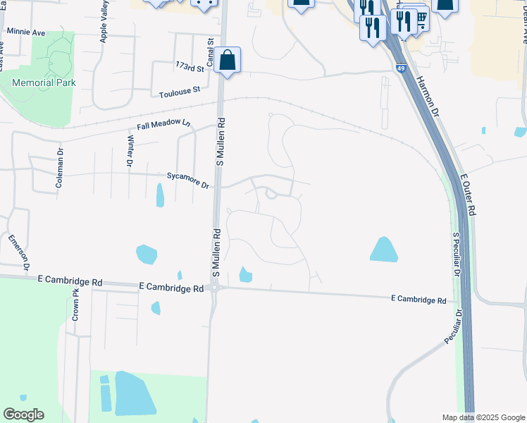 map of restaurants, bars, coffee shops, grocery stores, and more near 702 Charles Circle in Belton