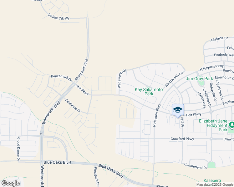 map of restaurants, bars, coffee shops, grocery stores, and more near 4900 Phillip Road in Roseville