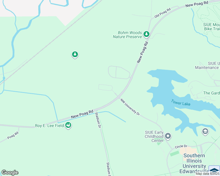 map of restaurants, bars, coffee shops, grocery stores, and more near 720 Puma Boulevard in Edwardsville