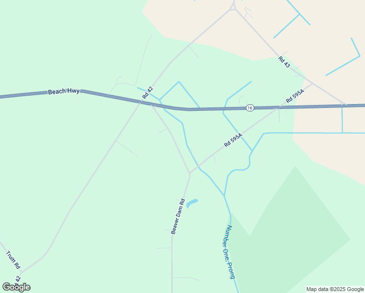 map of restaurants, bars, coffee shops, grocery stores, and more near 13378 Road 595 in Ellendale