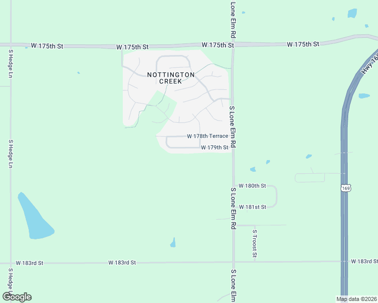 map of restaurants, bars, coffee shops, grocery stores, and more near 21755 West 179th Street in Olathe
