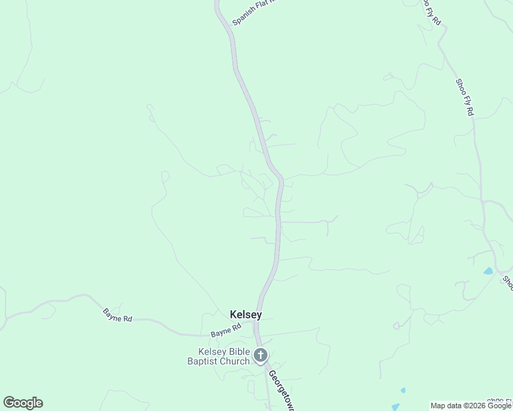 map of restaurants, bars, coffee shops, grocery stores, and more near 9461 California 193 in Kelsey