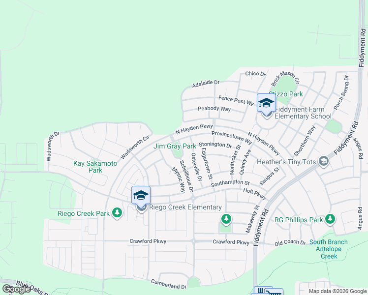 map of restaurants, bars, coffee shops, grocery stores, and more near 7152 Driftway Loop in Roseville