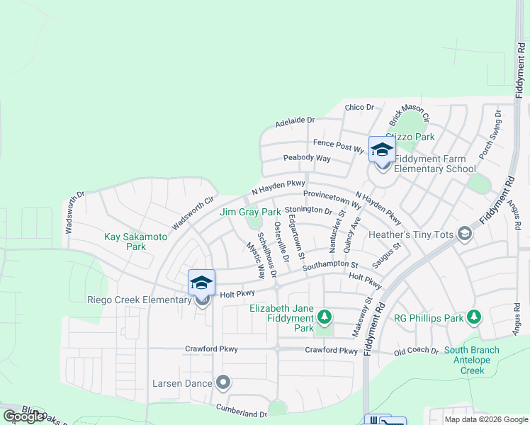 map of restaurants, bars, coffee shops, grocery stores, and more near 7152 Driftway Loop in Roseville