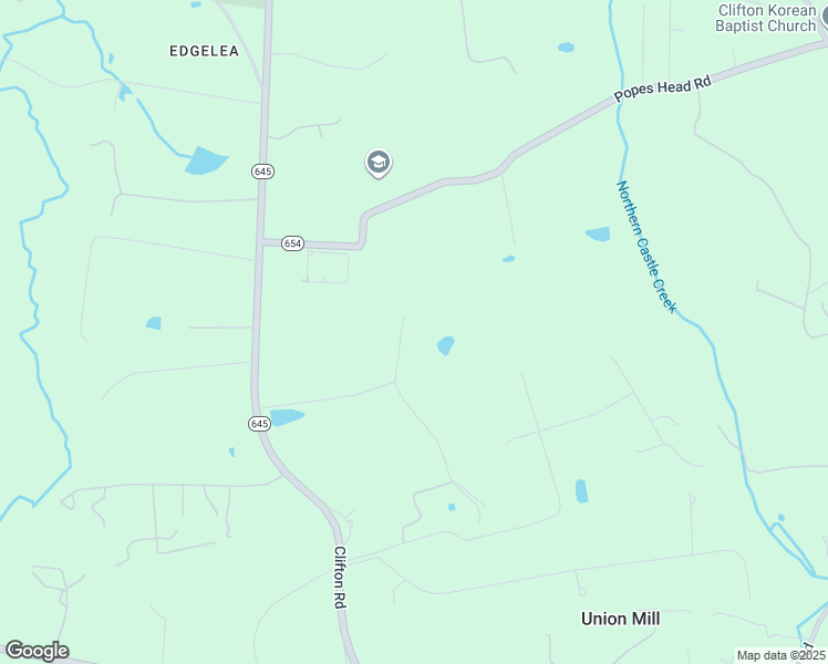 map of restaurants, bars, coffee shops, grocery stores, and more near 6405 Stallion Road in Clifton