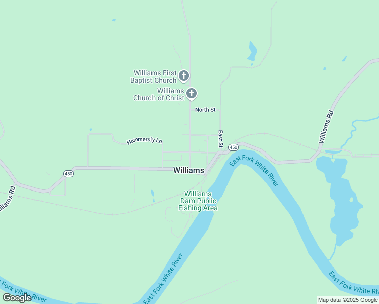 map of restaurants, bars, coffee shops, grocery stores, and more near in Williams