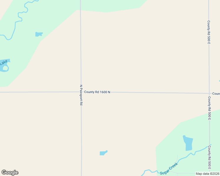 map of restaurants, bars, coffee shops, grocery stores, and more near 1706 County Road 1600 North in Olney