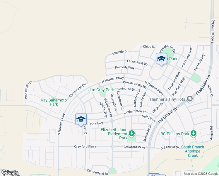 map of restaurants, bars, coffee shops, grocery stores, and more near 7152 Driftway Loop in Roseville