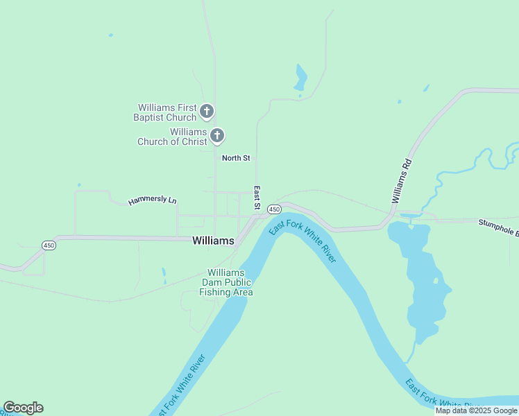 map of restaurants, bars, coffee shops, grocery stores, and more near 26 East Street in Williams