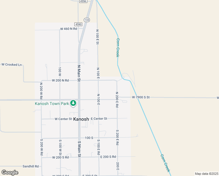 map of restaurants, bars, coffee shops, grocery stores, and more near 145 North 200 East Street in Kanosh