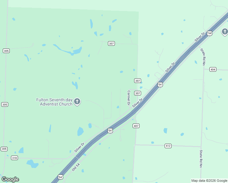 map of restaurants, bars, coffee shops, grocery stores, and more near 7001-7099 Kenny Drive in Fulton