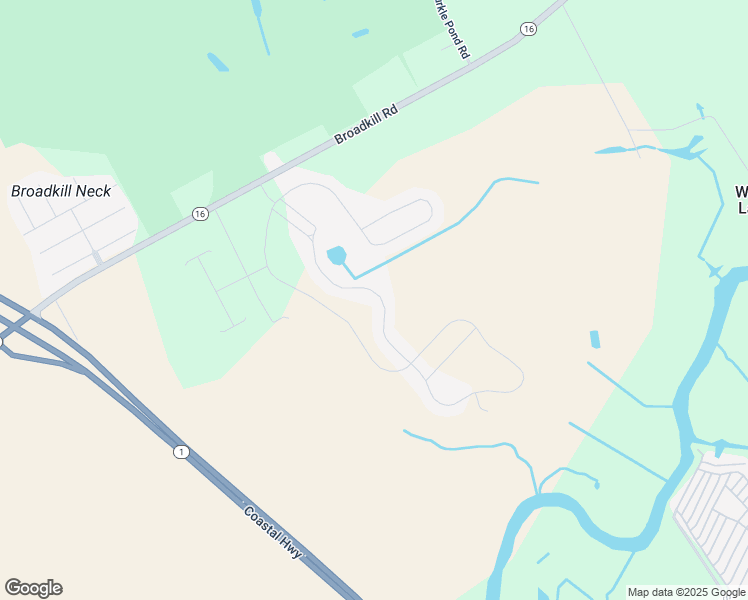 map of restaurants, bars, coffee shops, grocery stores, and more near Crape Myrtle Road in Milton