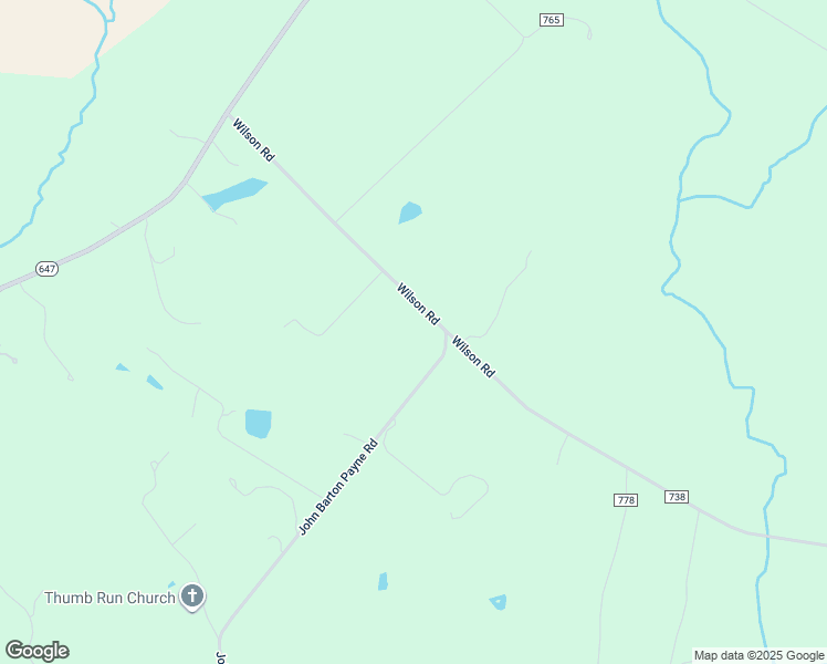 map of restaurants, bars, coffee shops, grocery stores, and more near 5526 John Barton Payne Road in Marshall