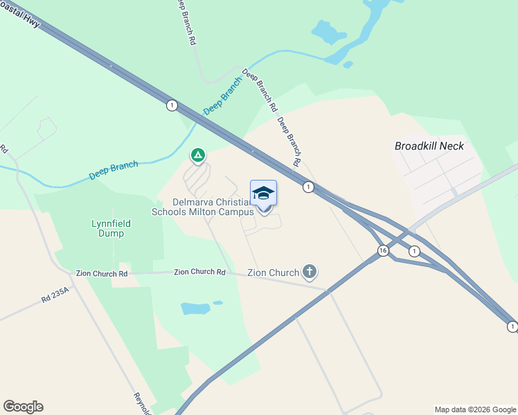 map of restaurants, bars, coffee shops, grocery stores, and more near 26633 Zion Church Road in Milton