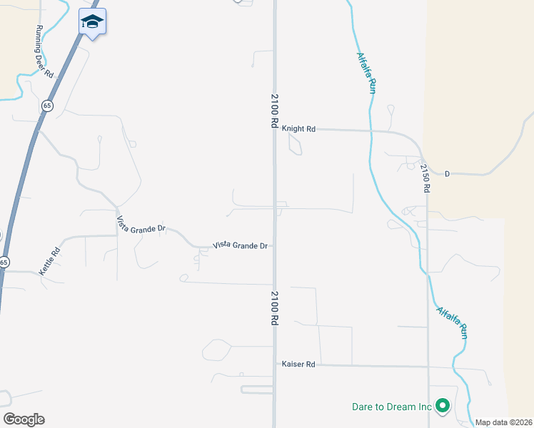map of restaurants, bars, coffee shops, grocery stores, and more near 10519-10537 2100 Road in Orchard City