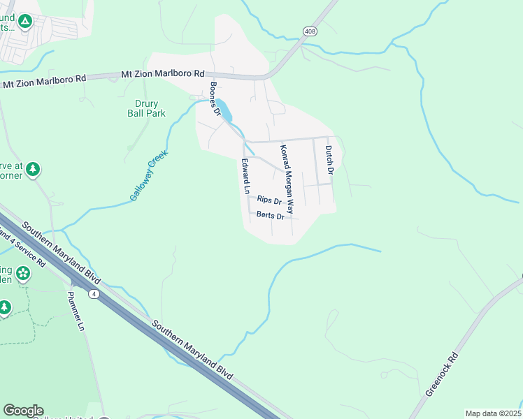 map of restaurants, bars, coffee shops, grocery stores, and more near 312 Berts Drive in Lothian