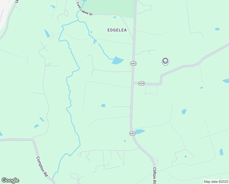 map of restaurants, bars, coffee shops, grocery stores, and more near 13111 Springdale Estates Road in Clifton
