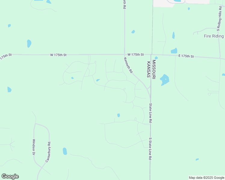 map of restaurants, bars, coffee shops, grocery stores, and more near 2509 West 177th Street in Stilwell