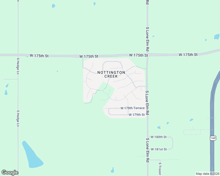 map of restaurants, bars, coffee shops, grocery stores, and more near 21866 West 177th Terrace in Olathe