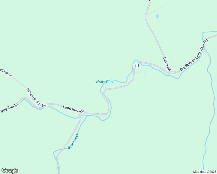 map of restaurants, bars, coffee shops, grocery stores, and more near 5351 Big Spruce-Little Bear Road in Otway