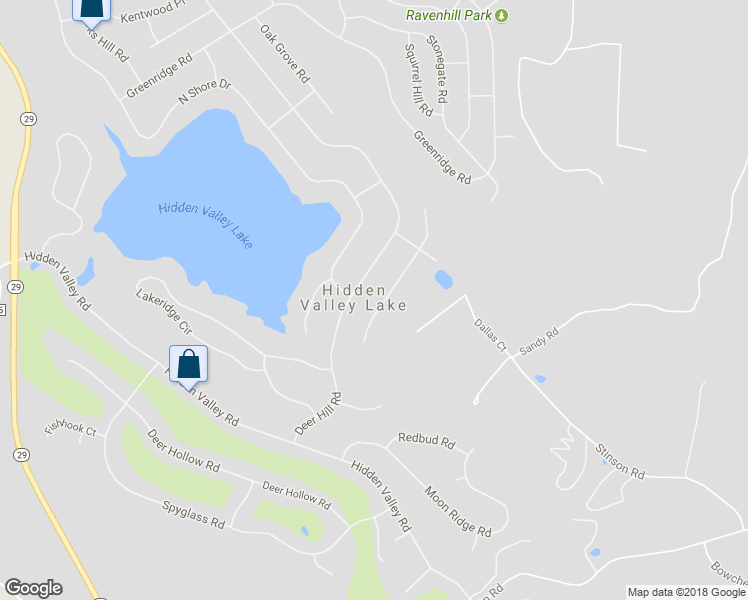 map of restaurants, bars, coffee shops, grocery stores, and more near 17439 Meadow View Drive in Hidden Valley Lake