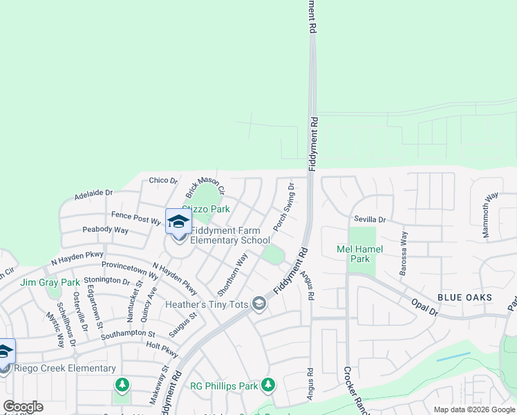 map of restaurants, bars, coffee shops, grocery stores, and more near 4048 Ice House Way in Roseville