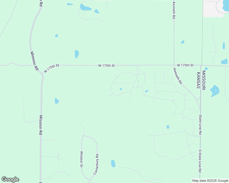 map of restaurants, bars, coffee shops, grocery stores, and more near 17557 Fairway Street in Stilwell