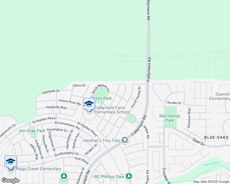 map of restaurants, bars, coffee shops, grocery stores, and more near 4081 Wheelright Way in Roseville