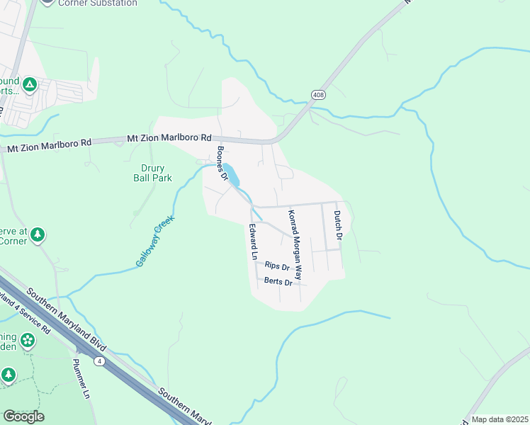 map of restaurants, bars, coffee shops, grocery stores, and more near 199 Boones Drive in Lothian
