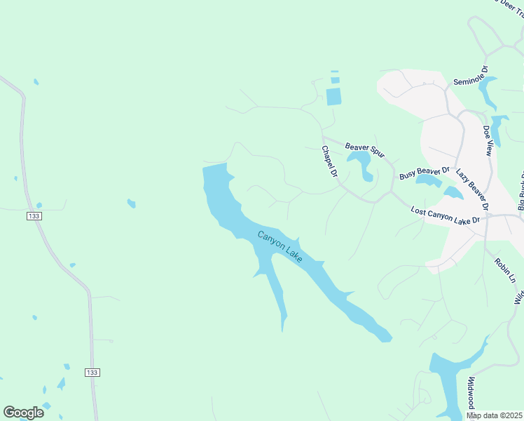 map of restaurants, bars, coffee shops, grocery stores, and more near 145 Lost Canyon Lake Trail in Steedman