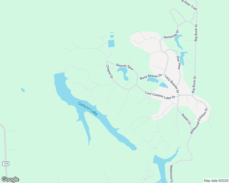 map of restaurants, bars, coffee shops, grocery stores, and more near 210 Lost Canyon Lake Drive in Steedman