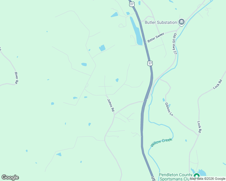 map of restaurants, bars, coffee shops, grocery stores, and more near 28 Oak Street in Butler