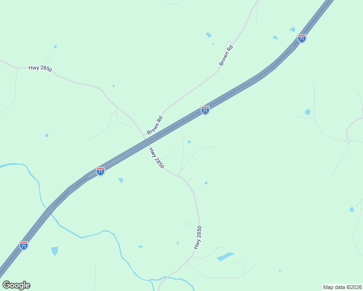 map of restaurants, bars, coffee shops, grocery stores, and more near 2525 Highway 2850 in Verona