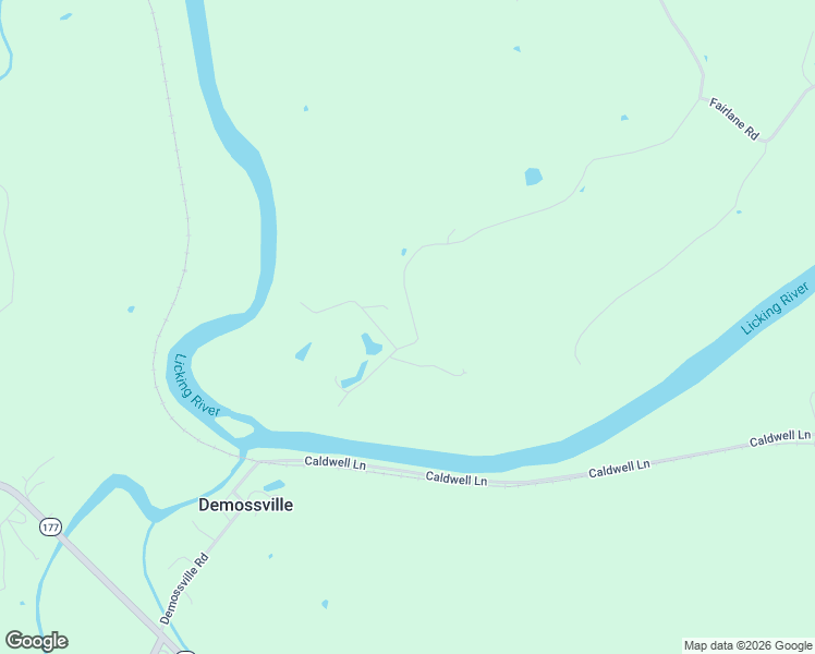 map of restaurants, bars, coffee shops, grocery stores, and more near 272 Demossville Road in Alexandria