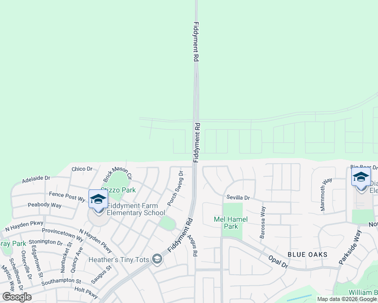 map of restaurants, bars, coffee shops, grocery stores, and more near 3500-4588 Fiddyment Road in Roseville