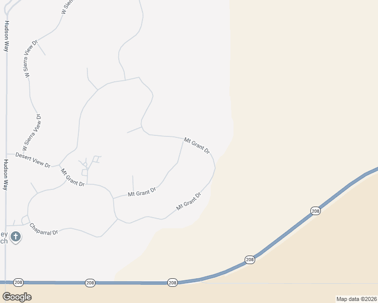 map of restaurants, bars, coffee shops, grocery stores, and more near 375 Ludwig Lane in Smith Valley