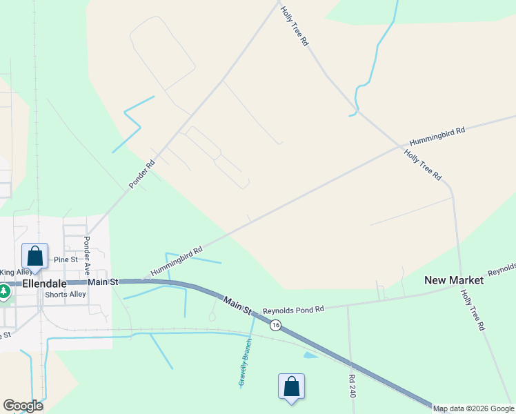 map of restaurants, bars, coffee shops, grocery stores, and more near 19477 Hummingbird Road in Ellendale