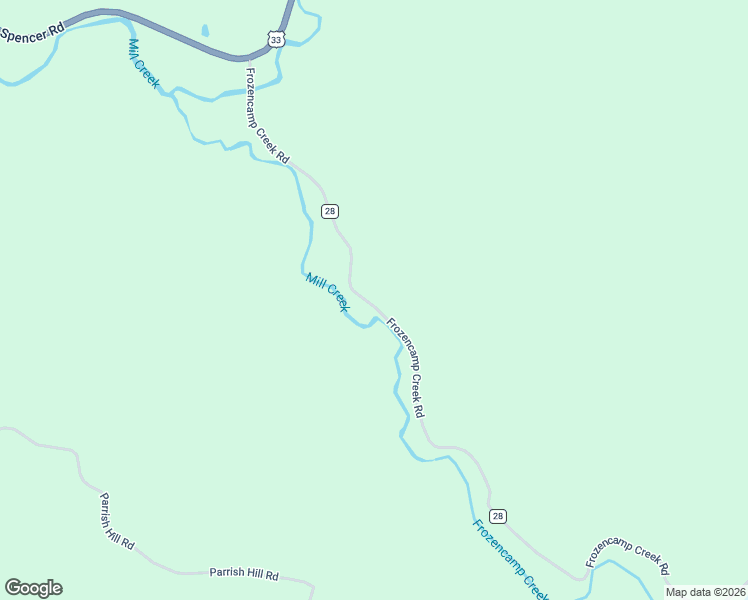 map of restaurants, bars, coffee shops, grocery stores, and more near 683 Frozencamp Creek Road in Gay