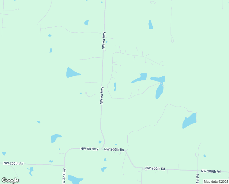 map of restaurants, bars, coffee shops, grocery stores, and more near 1898 Northwest 255th Road in Kingsville