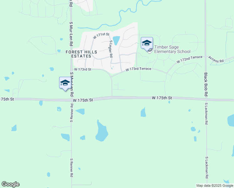map of restaurants, bars, coffee shops, grocery stores, and more near 16103 West 174th Terrace in Olathe