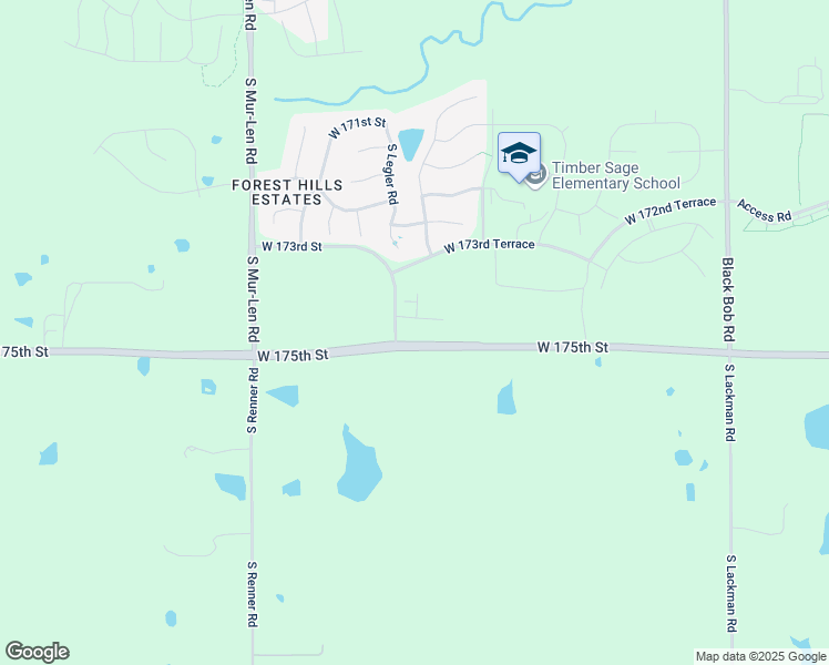 map of restaurants, bars, coffee shops, grocery stores, and more near 16103 West 174th Terrace in Olathe